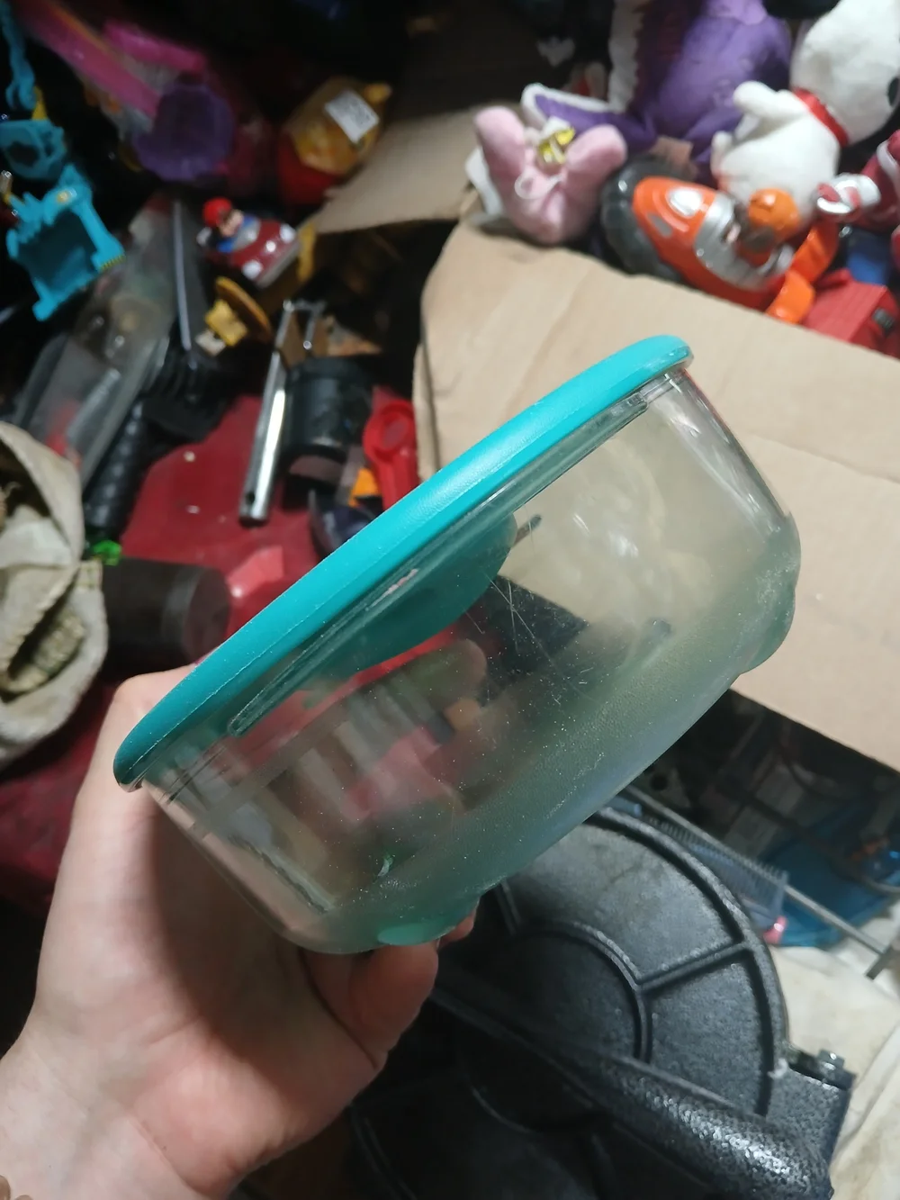 Tupperware Crystalwave microwave-safe container 7